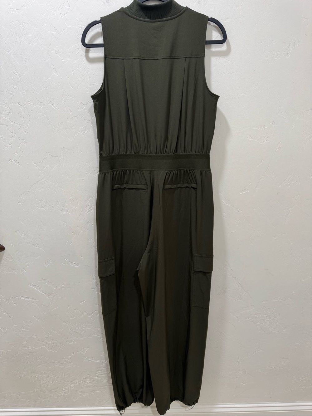 NWOT Athleta Brooklyn Utility Jumpsuit Women's 8 Aspen Olive Green #824834 - Picture 12 of 16